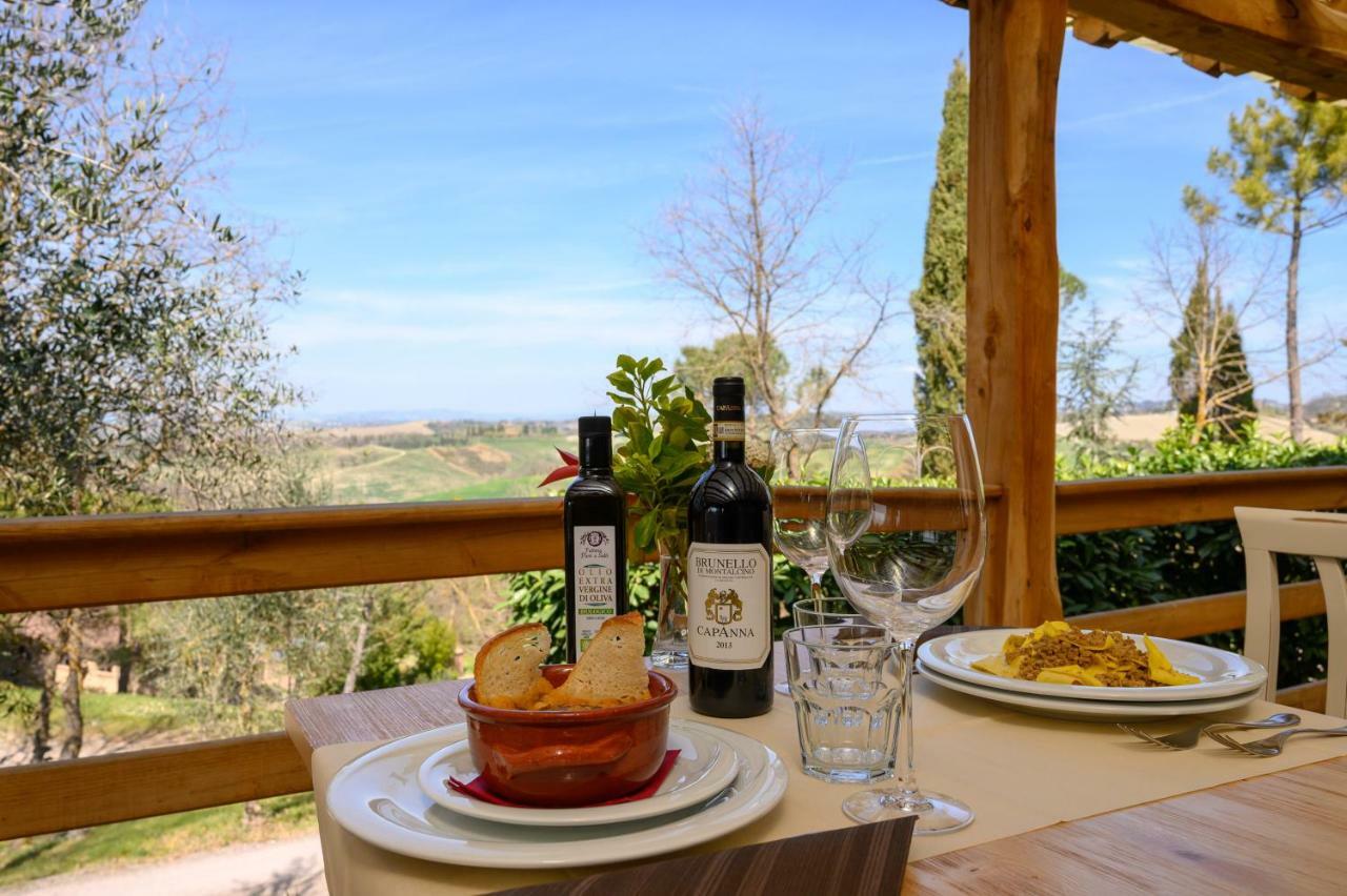 Fattoria Pieve A Salti Villa Buonconvento Exteriör bild